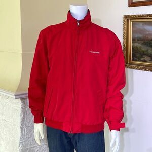 Tommy Hilfiger Zippered  Performance Jacket with Hidden Hood